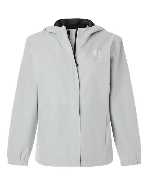HUK H640027 Women's Storm Rain Jacket - Harbor Mist