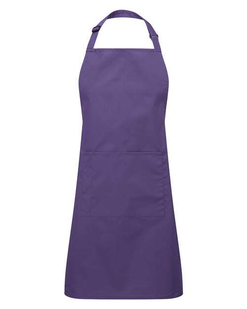 Load image into Gallery viewer, Artisan Collection by Reprime RP154 Recycled Pocket Bib Apron - Purple
