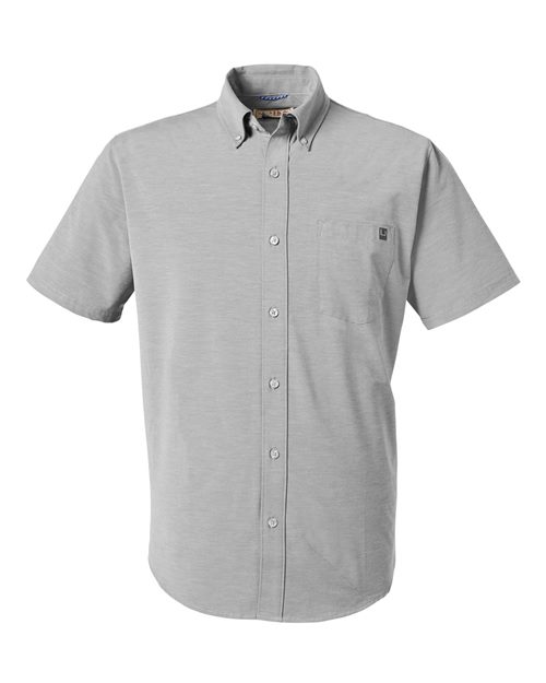 Load image into Gallery viewer, HUK H150154 Men's Kona Short Sleeve Solid Shirt - Harbor Mist
