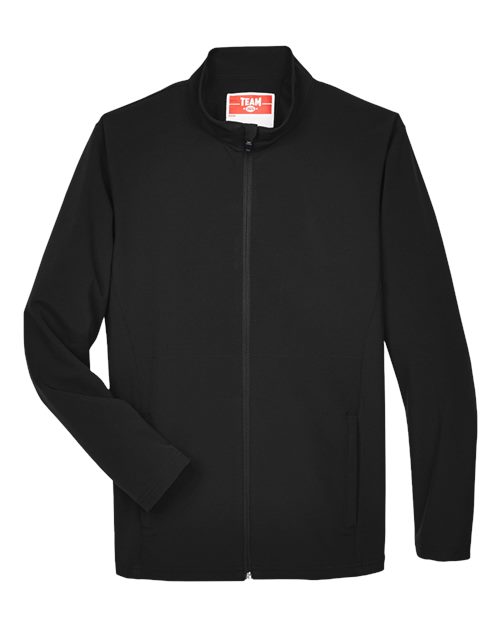 Load image into Gallery viewer, Team 365 TT80 Men's Leader Soft Shell Jacket - Black
