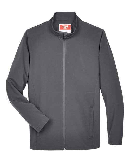 Team 365 TT80 Men's Leader Soft Shell Jacket - Sport Graphite