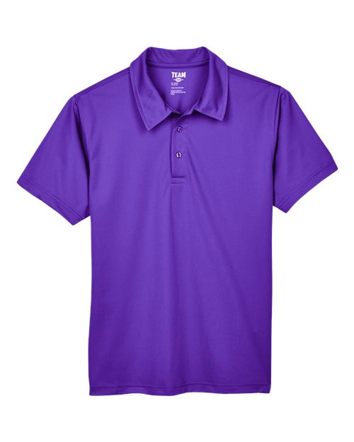 Team 365 TT21 Men's Command Snag Protection Polo - Sport Purple