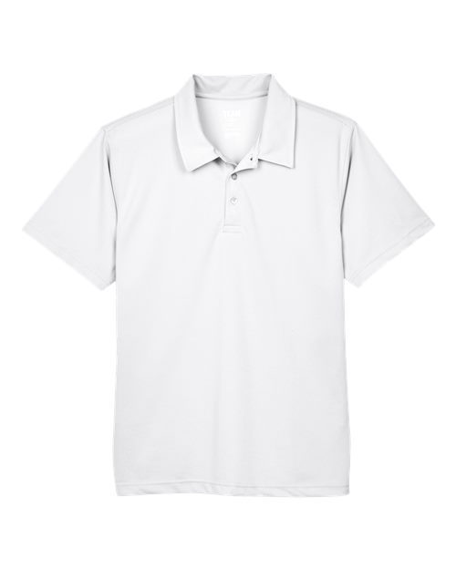 Team 365 TT21 Men's Command Snag Protection Polo - White