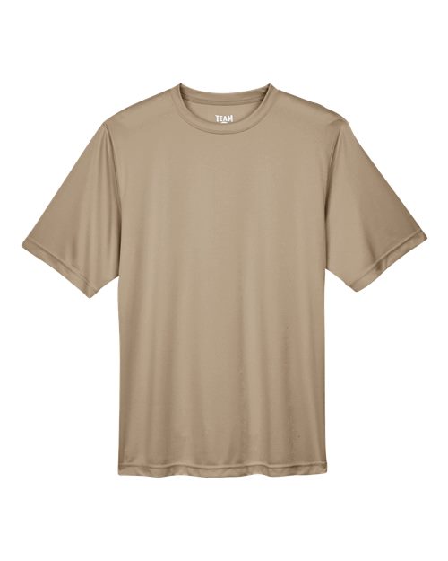 Team 365 TT11 Men's Zone Performance T-Shirt - Desert Khaki