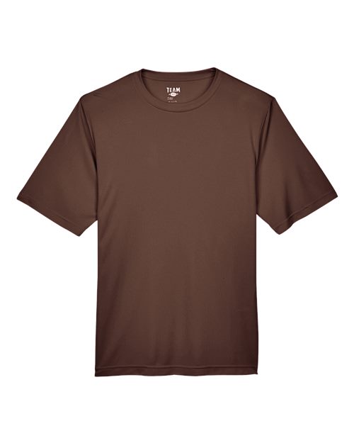 Team 365 TT11 Men's Zone Performance T-Shirt - Sport Dark Brown