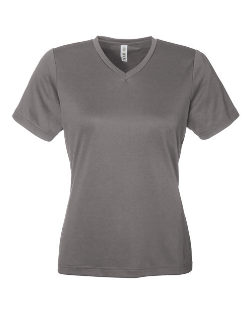 Load image into Gallery viewer, Team 365 TT15W Women's Zone Performance Mesh T-Shirt - Sport Graphite
