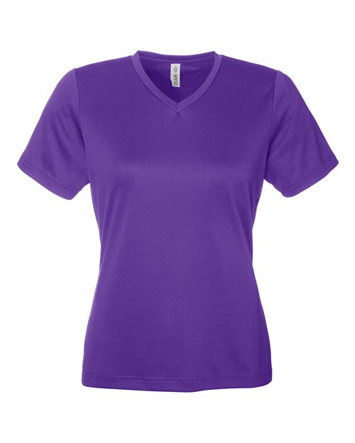Load image into Gallery viewer, Team 365 TT15W Women's Zone Performance Mesh T-Shirt - Sport Purple
