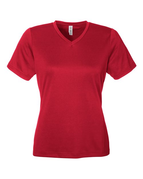 Load image into Gallery viewer, Team 365 TT15W Women's Zone Performance Mesh T-Shirt - Sport Red
