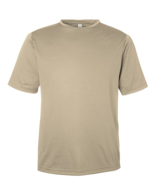 Load image into Gallery viewer, Team 365 TT15 Men's Zone Performance Mesh T-Shirt - Desert Khaki
