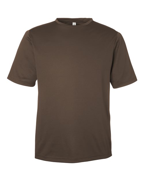 Load image into Gallery viewer, Team 365 TT15 Men's Zone Performance Mesh T-Shirt - Sport Dark Brown
