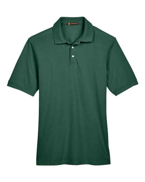 Harriton M265 Men's Easy Blend™ Polo - Hunter
