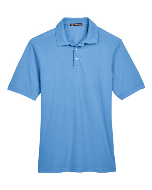 Load image into Gallery viewer, Harriton M265 Men's Easy Blend™ Polo - Light College Blue
