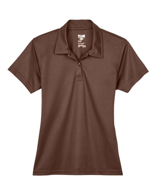 Load image into Gallery viewer, Team 365 TT21W Women's Command Snag Protection Polo - Sport Dark Brown
