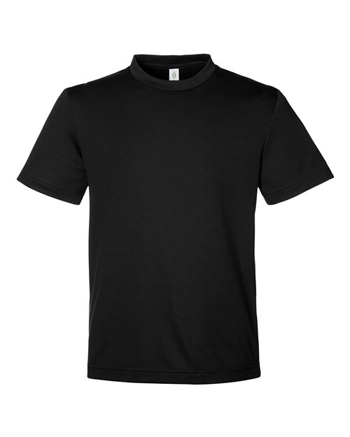 Load image into Gallery viewer, Team 365 TT15Y Youth Zone Performance Mesh T-Shirt - Black
