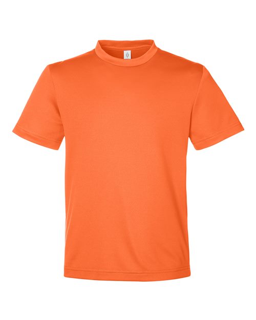 Load image into Gallery viewer, Team 365 TT15Y Youth Zone Performance Mesh T-Shirt - Sport Orange
