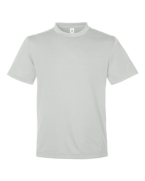 Load image into Gallery viewer, Team 365 TT15Y Youth Zone Performance Mesh T-Shirt - Sport Silver
