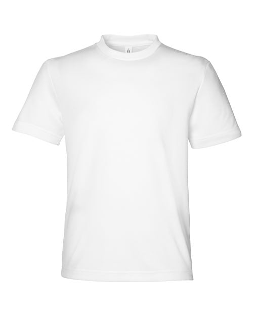 Load image into Gallery viewer, Team 365 TT15Y Youth Zone Performance Mesh T-Shirt - White
