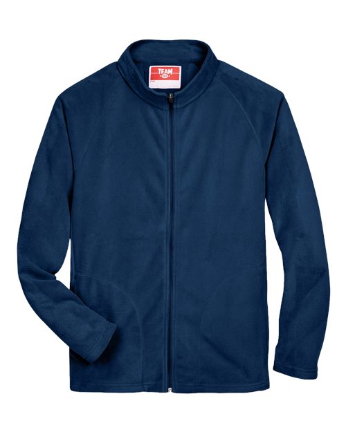 Team 365 TT90 Men's Campus Microfleece Jacket - Sport Dark Navy