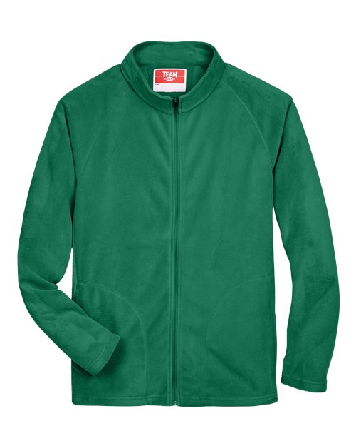 Load image into Gallery viewer, Team 365 TT90 Men's Campus Microfleece Jacket - Sport Kelly
