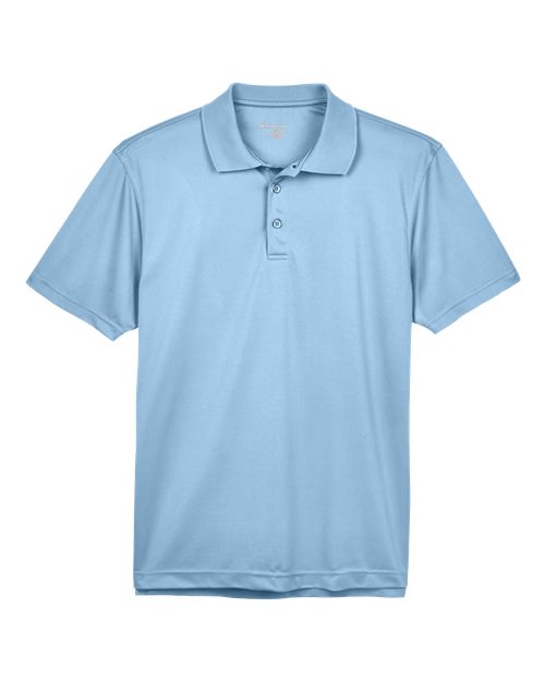 Load image into Gallery viewer, Harriton M315 Men's Polyester Jersey Polo - Light Blue
