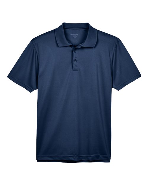 Harriton M315 Men's Polyester Jersey Polo - Navy