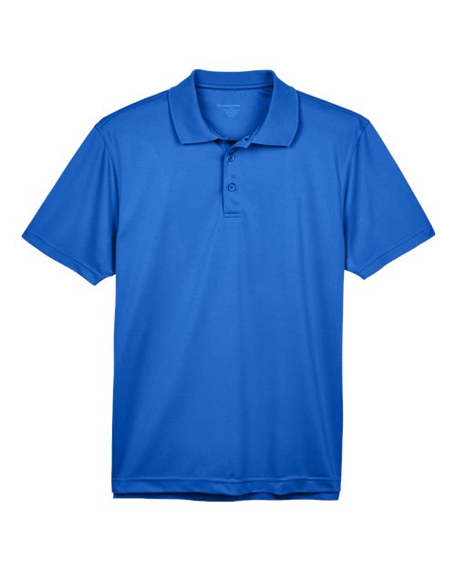 Harriton M315 Men's Polyester Jersey Polo - True Royal