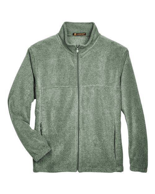 Load image into Gallery viewer, Harriton M990 Men's Full-Zip Fleece - Dill
