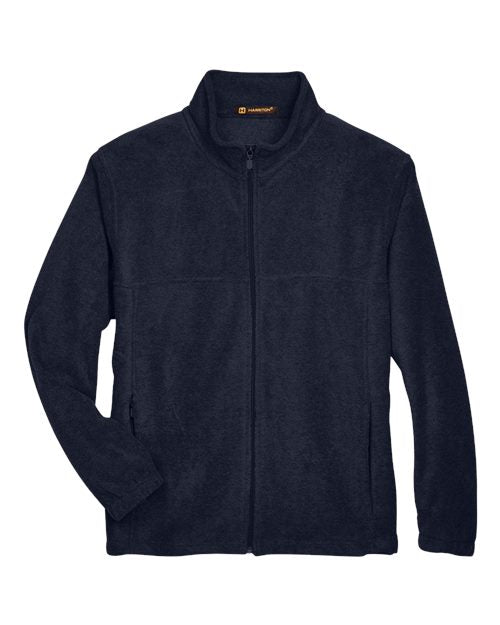 Load image into Gallery viewer, Harriton M990 Men's Full-Zip Fleece - Navy
