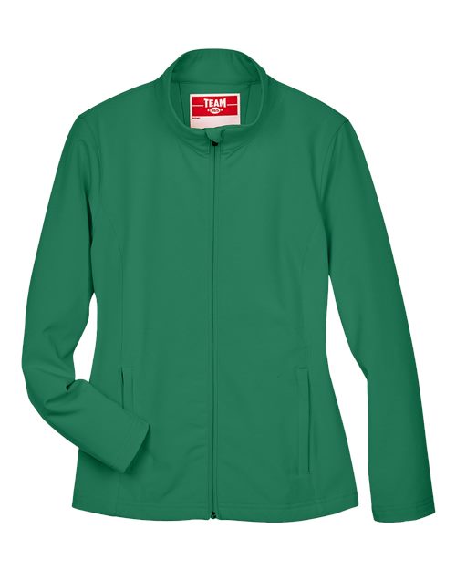 Team 365 TT80W Women's Leader Soft Shell Jacket - Sport Kelly