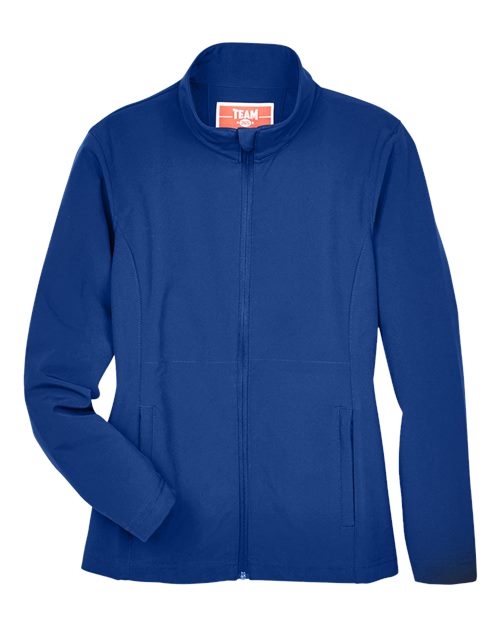 Load image into Gallery viewer, Team 365 TT80W Women's Leader Soft Shell Jacket - Sport Royal
