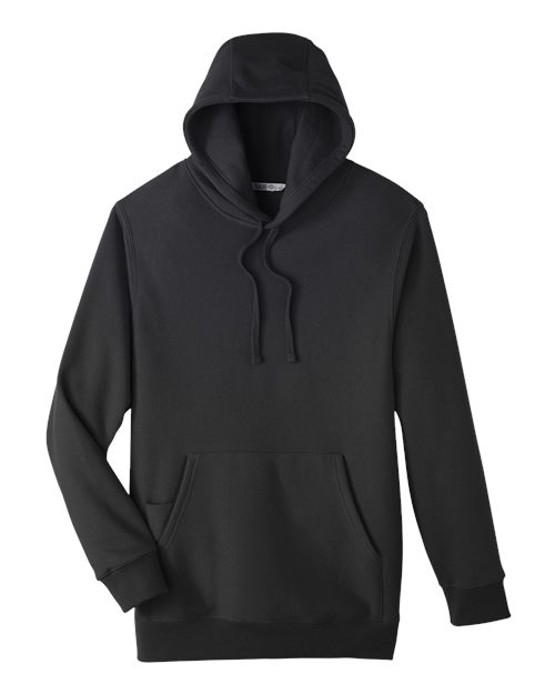 Team 365 TT96 Unisex Zone HydroSport™ Heavyweight Hooded Sweatshirt - Black