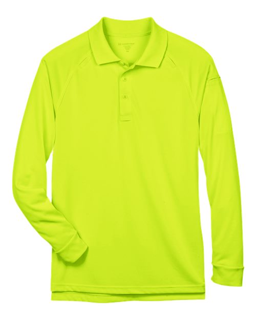 Load image into Gallery viewer, Harriton M211L Men's Advantage Long Sleeve Tactical Polo - Safety Yellow
