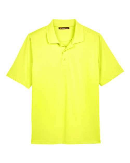 Harriton M348 Men's Advantage Snag Protection Plus Polo - Safety Yellow