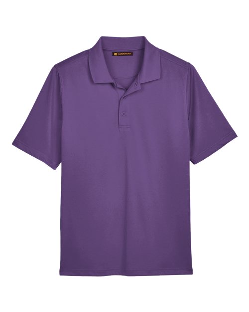 Load image into Gallery viewer, Harriton M348 Men's Advantage Snag Protection Plus Polo - Team Purple
