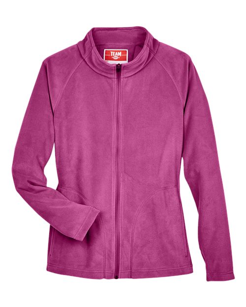Team 365 TT90W Women's Campus Microfleece Jacket - Sport Charity Pink