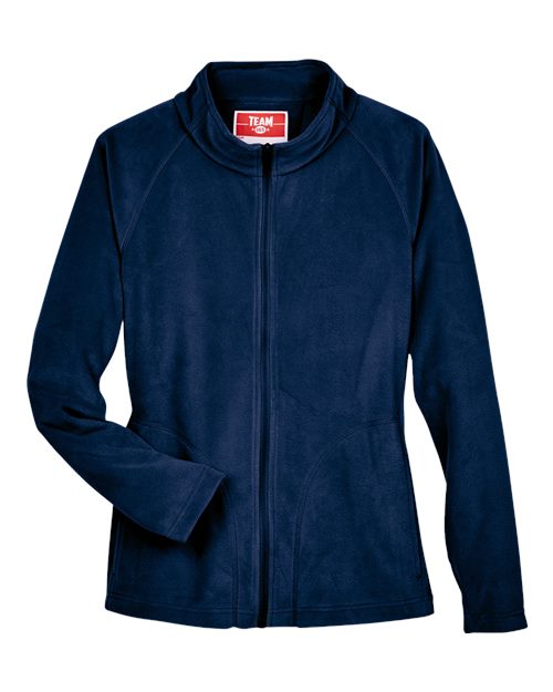Team 365 TT90W Women's Campus Microfleece Jacket - Sport Dark Navy