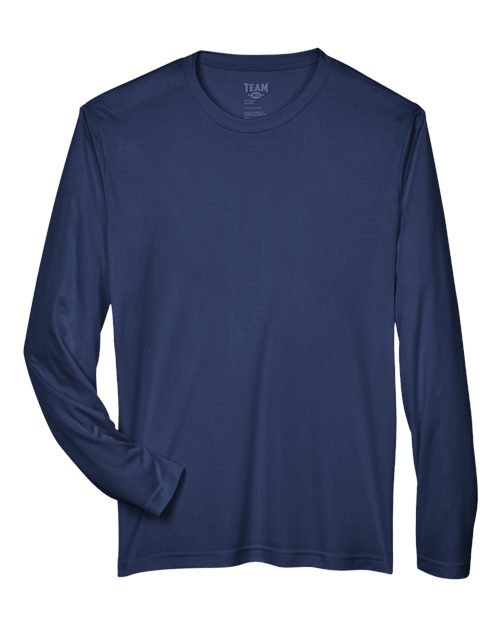 Load image into Gallery viewer, Team 365 TT11L Men's Zone Performance Long Sleeve T-Shirt - Sport Dark Navy
