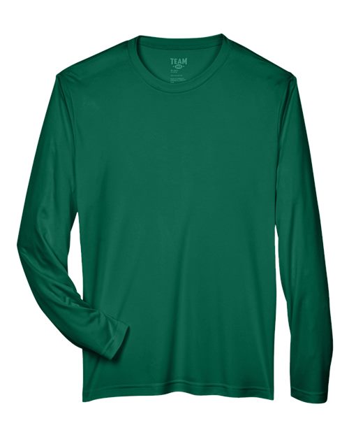 Team 365 TT11L Men's Zone Performance Long Sleeve T-Shirt - Sport Forest