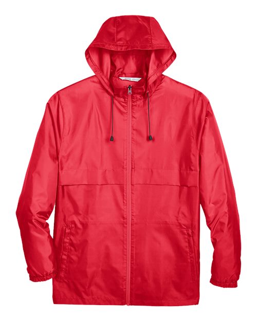 Load image into Gallery viewer, Team 365 TT73 Unisex Zone Protect Lightweight Jacket - Sport Red
