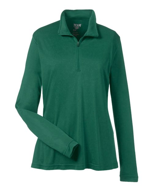 Load image into Gallery viewer, Team 365 TT31W Women's Zone Performance Quarter-Zip Pullover - Sport Forest
