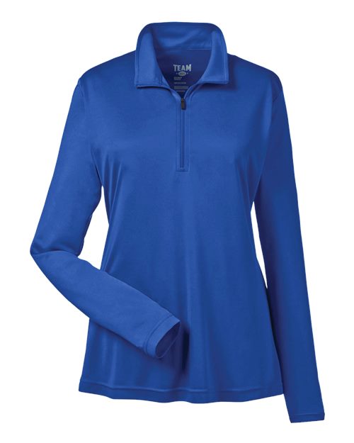 Load image into Gallery viewer, Team 365 TT31W Women's Zone Performance Quarter-Zip Pullover - Sport Royal
