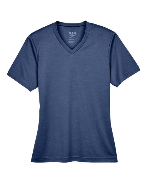 Load image into Gallery viewer, Team 365 TT11HW Women's Sonic Heather Performance T-Shirt - Sport Dark Navy Heather
