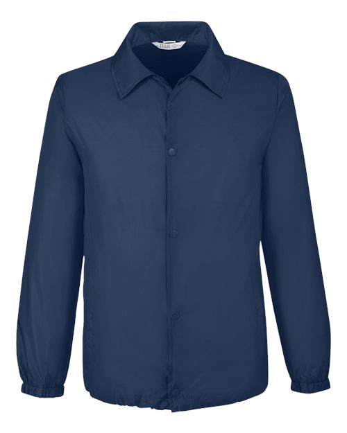 Team 365 TT75 Unisex Zone Protect Coaches Jacket - Sport Dark Navy