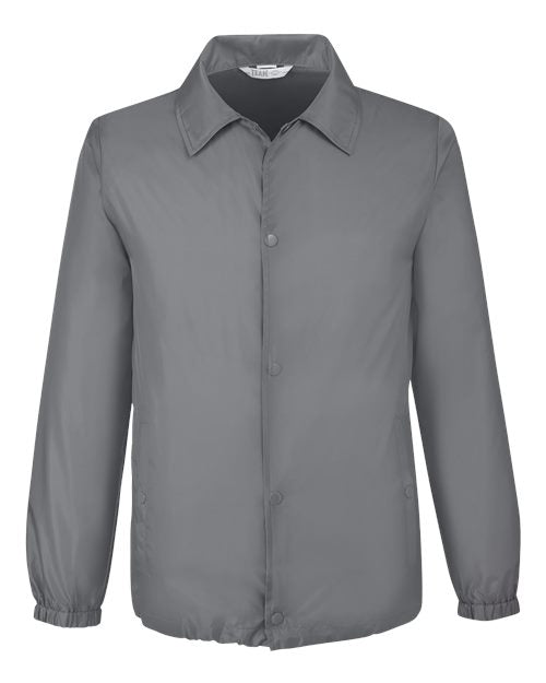 Team 365 TT75 Unisex Zone Protect Coaches Jacket - Sport Graphite