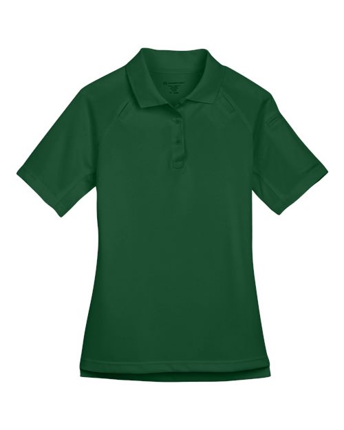Harriton M211W Women's Advantage Tactical Polo - Dark Green