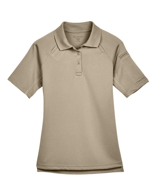 Harriton M211W Women's Advantage Tactical Polo - Desert Khaki