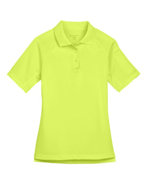 Harriton M211W Women's Advantage Tactical Polo - Safety Yellow