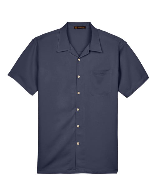 Load image into Gallery viewer, Harriton M570 Men's Bahama Cord Camp Shirt - Navy
