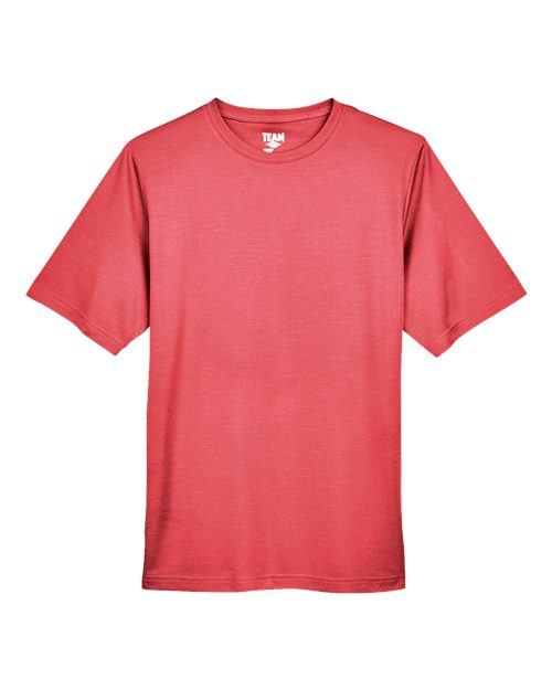 Load image into Gallery viewer, Team 365 TT11H Men's Sonic Heather Performance T-Shirt - Sport Red Heather
