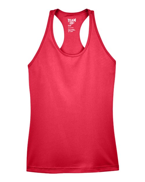 Team 365 TT11WRC Women's Zone Performance Racerback Tank - Sport Red